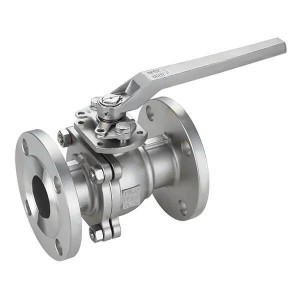 2 Piece flanged ball valve