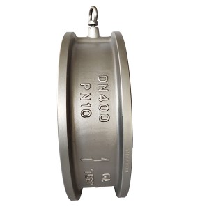 6A dual plate check valve